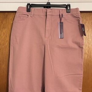 Gloria Vanderbilt Mauve Haze Amanda Jeans - Size 14 Average